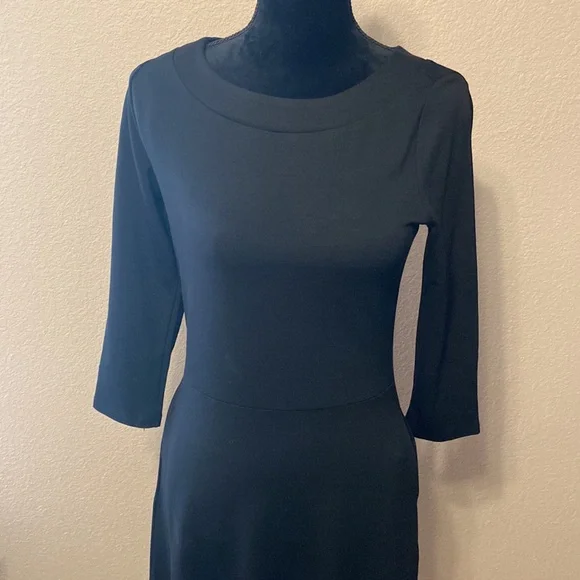 Ann Taylor Black Dress - Picture 2 of 9